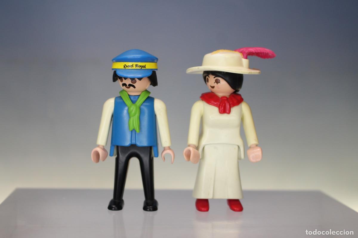 Playmobil: Playmobil Serie Rosa, Victoriana. 5503: Dama y mozo Hotel Royal.