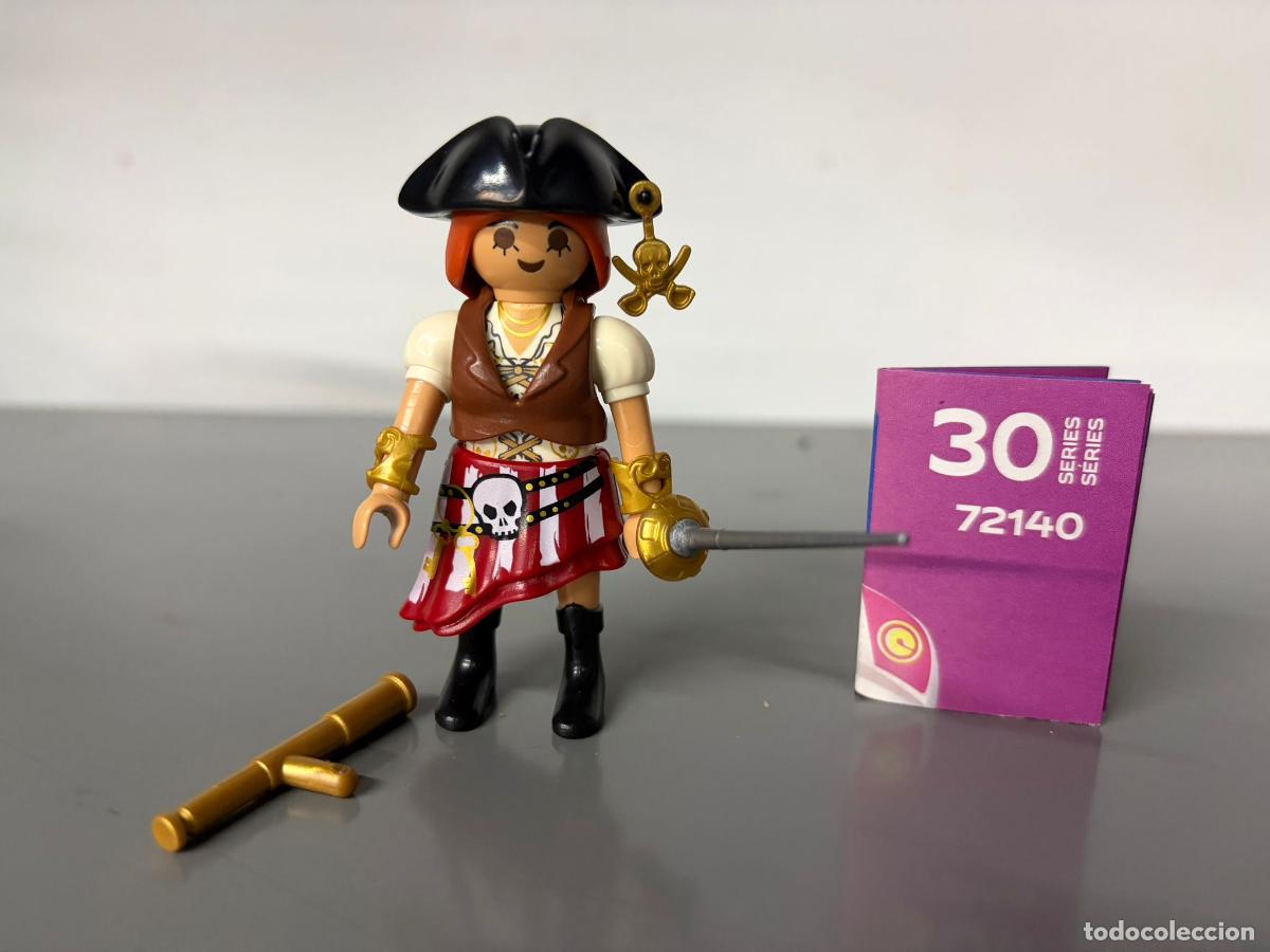 Playmobil: PLAYMOBIL FIGURA MUJER PIRATA SERIE 30 SOBRE SORPRESA