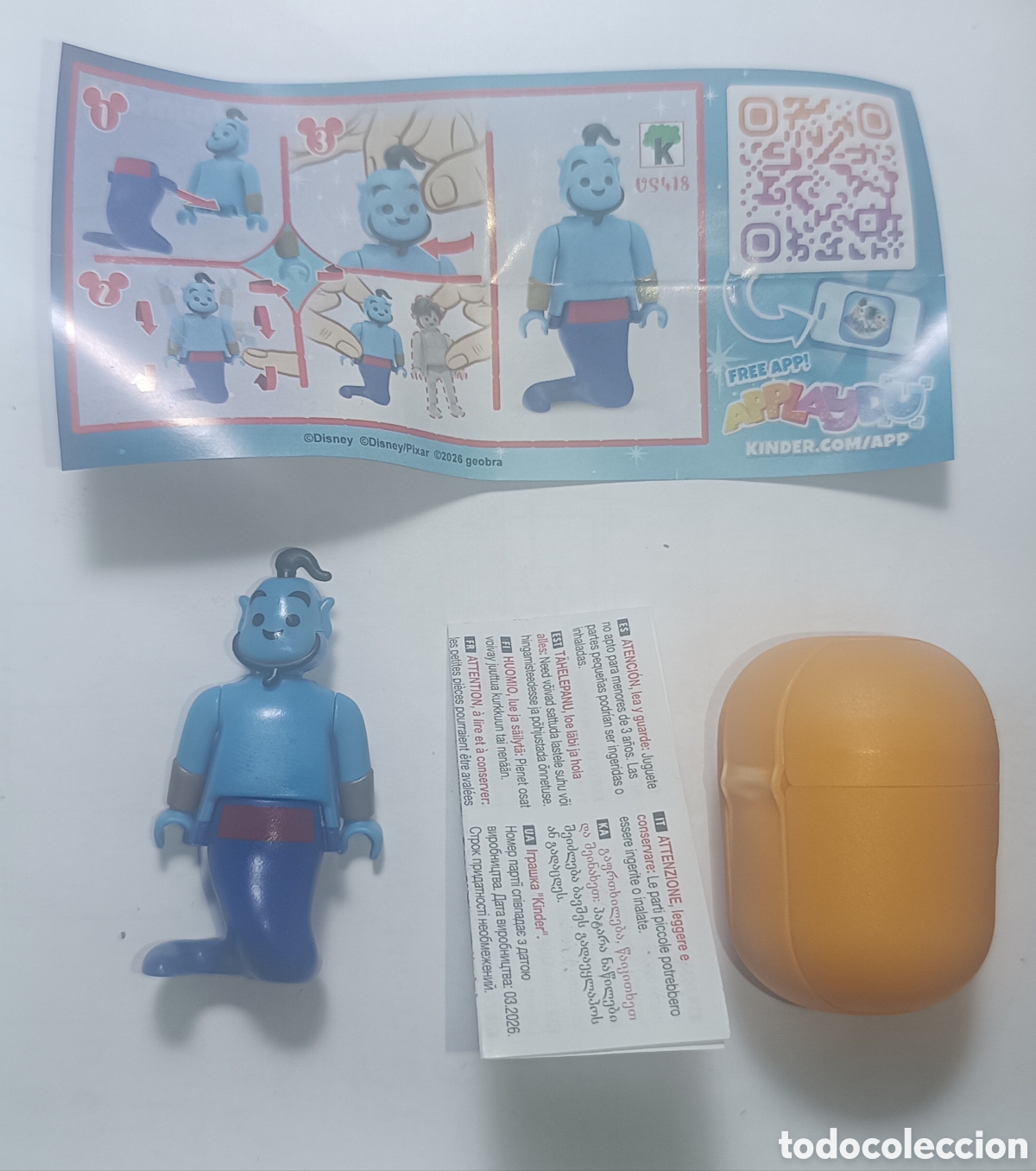 Playmobil: Playmobil Huevo Kinder Disney - Genio