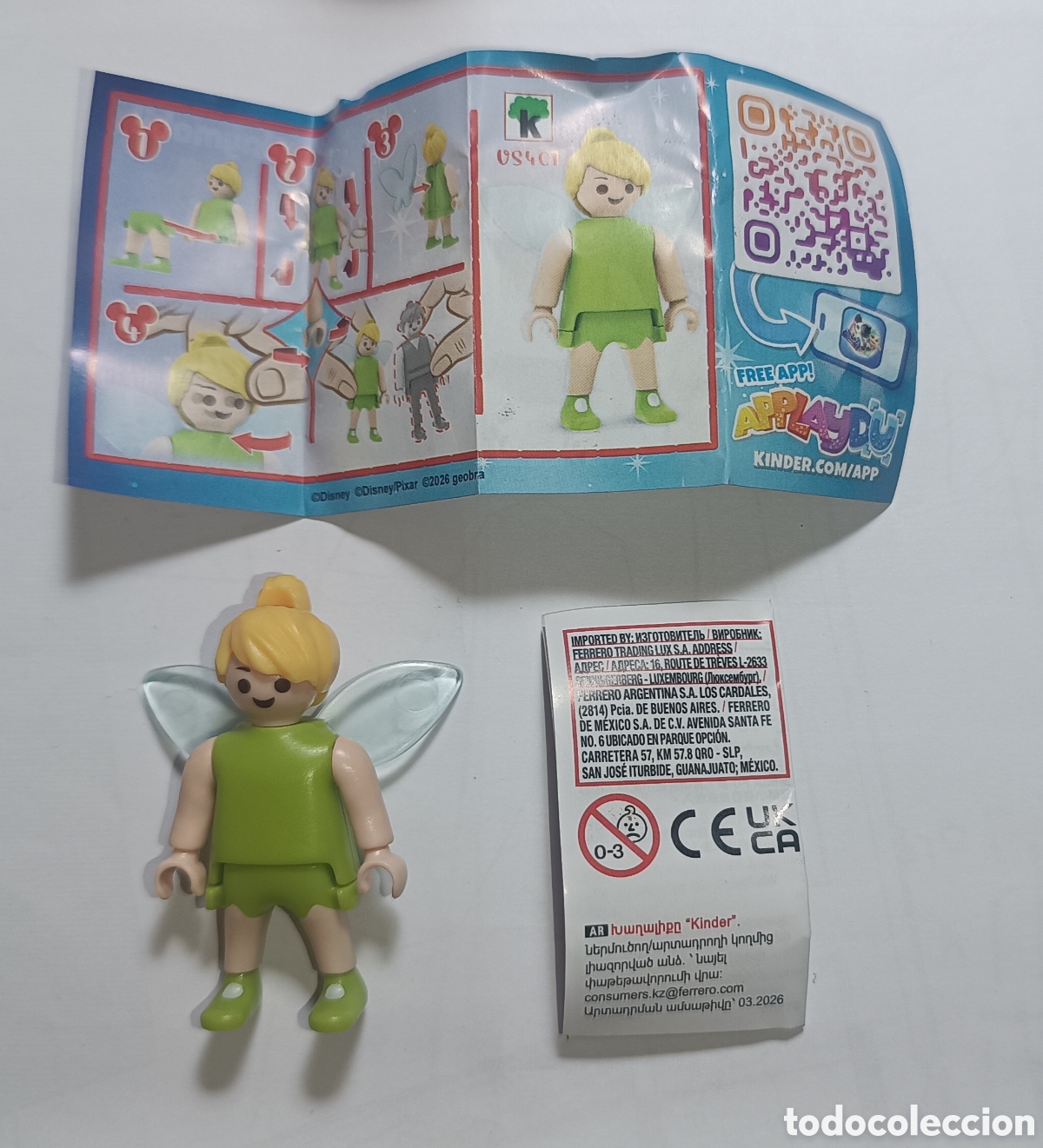 Playmobil: Playmobil Huevo Kinder Disney - Campanilla