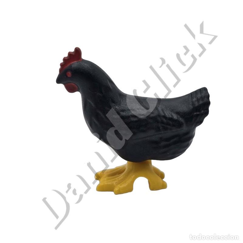 Playmobil: Playmobil Gallina Negra - Animal de Granja / Bel&eacute;n / Pastor