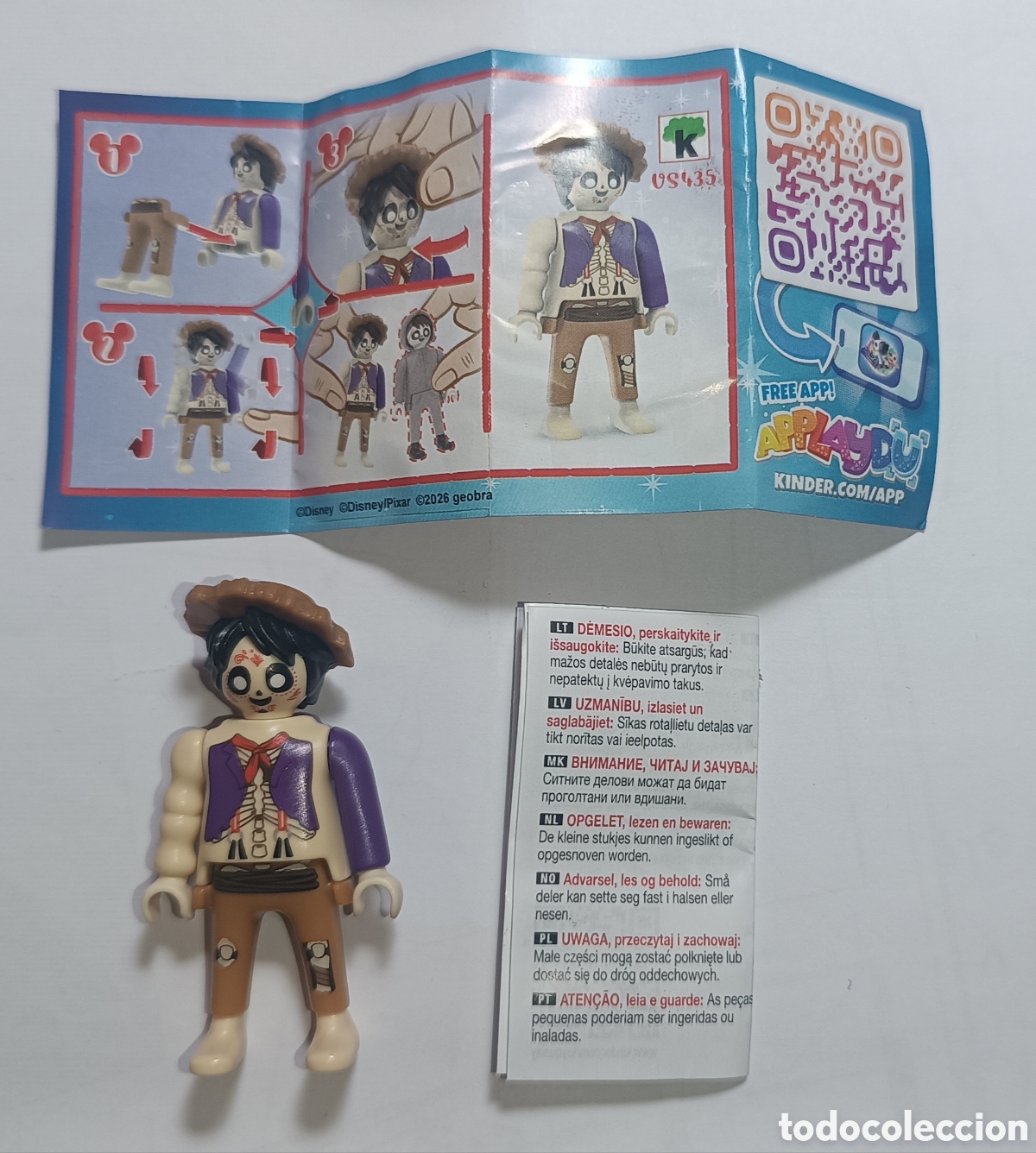 Playmobil: Playmobil Huevo Kinder Disney - H&eacute;ctor