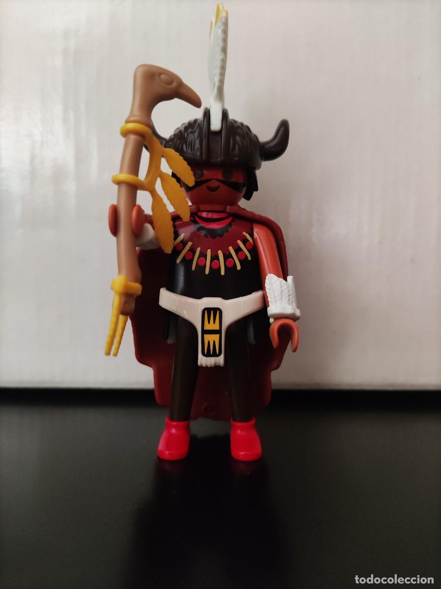 Playmobil: (B) Indio brujo curandero hechicero 4749 Playmobil