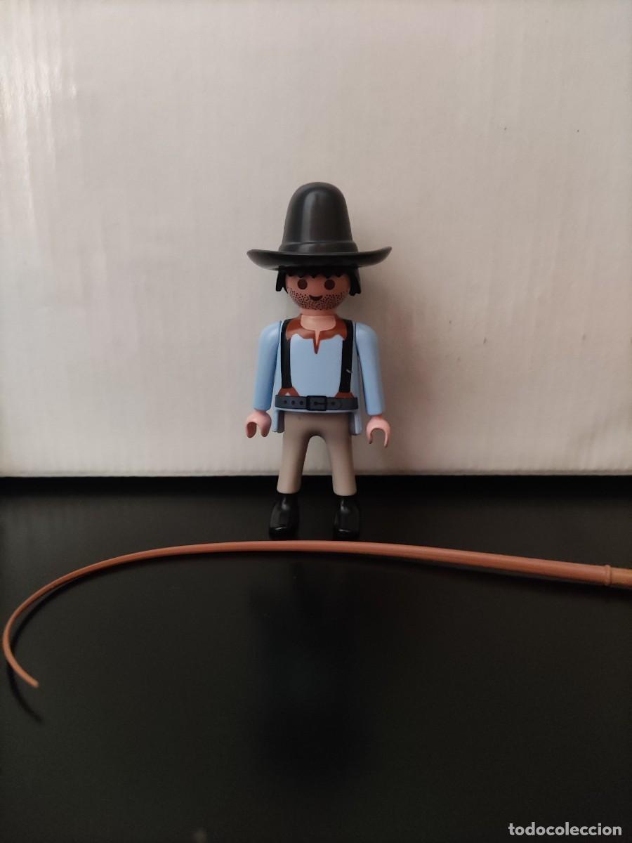 Playmobil: (B) Figura hombre conductor diligencia oeste 4399 Playmobil