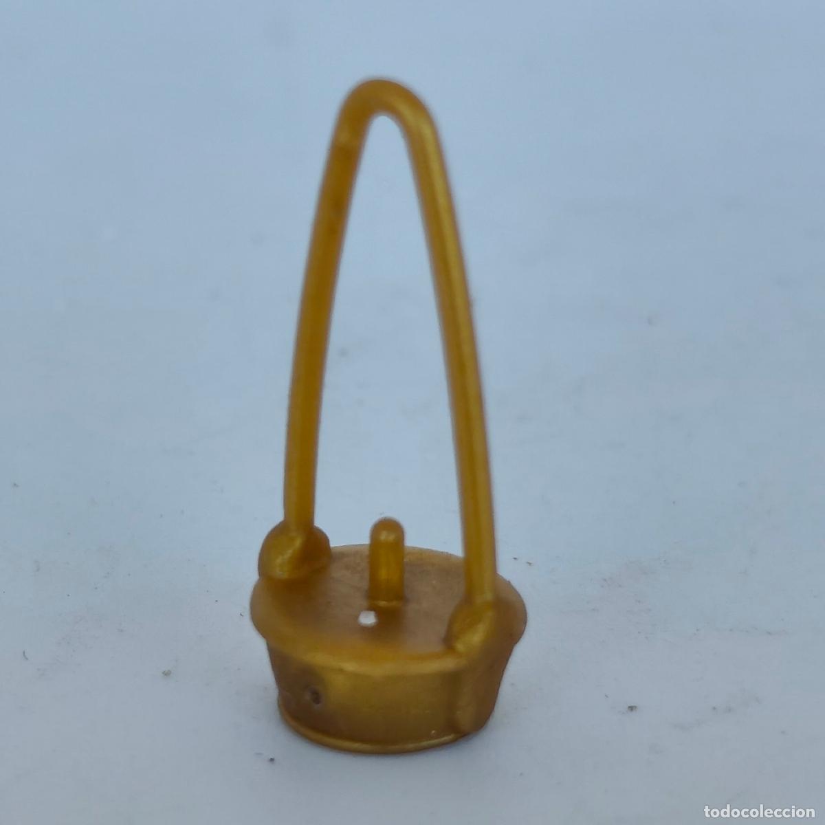 Playmobil: argolla de lat&oacute;n para l&aacute;mparas vela egipcio roma Playmobil