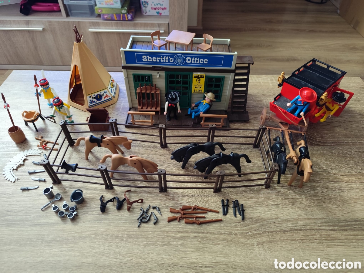 Playmobil: Set de Playmobil ambientado en el Oeste