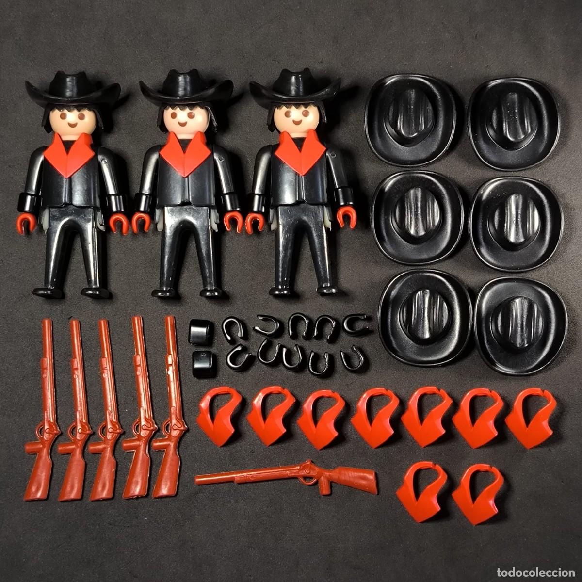 Playmobil: Playmobil vaqueros con accesorios ☼