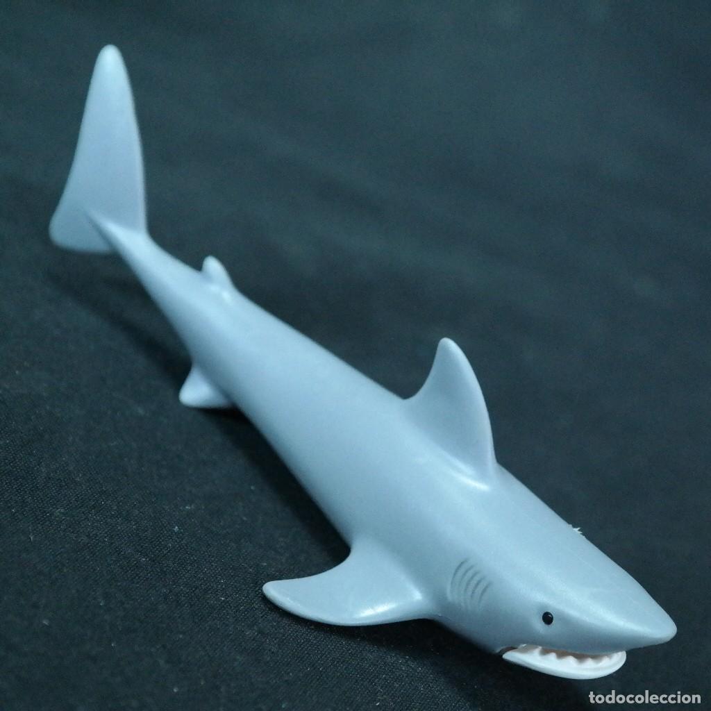Playmobil: Playmobil tiburon con panza blanca ☼