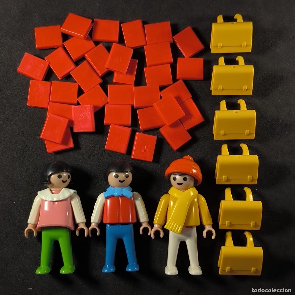 Playmobil: Playmobil ni&ntilde;os con mochilas y libros ☼