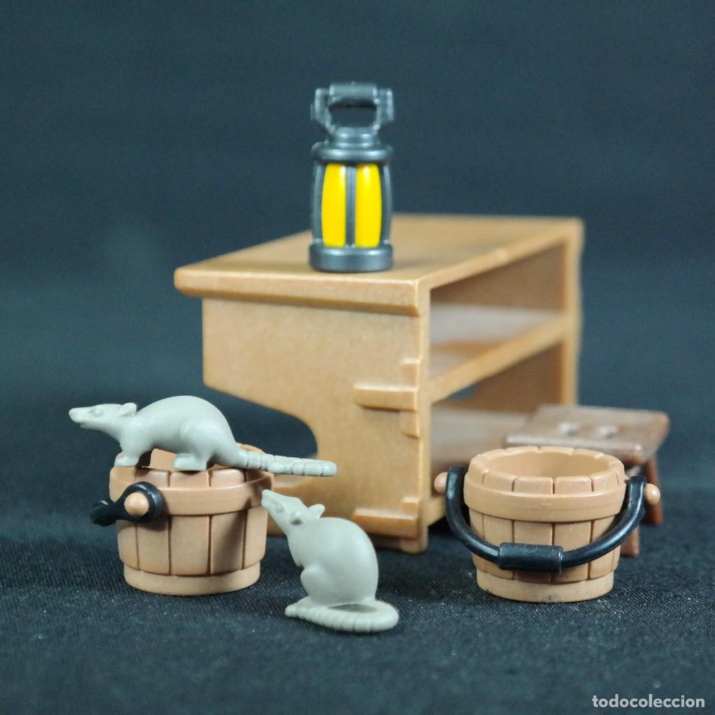 Playmobil: Playmobil mesa medieval con farol ☼