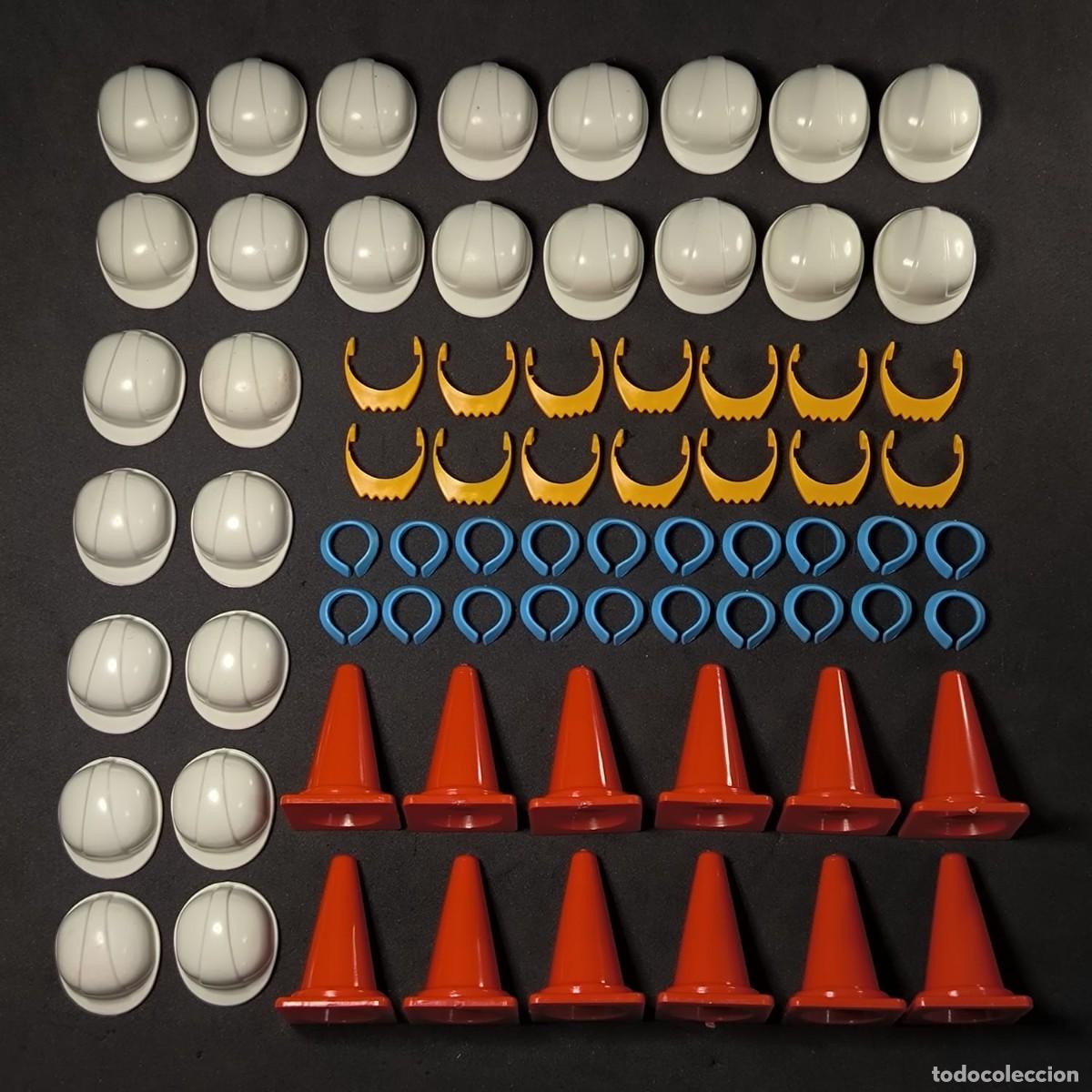 Playmobil: Playmobil cascos barbas y cuellos constructores ☼