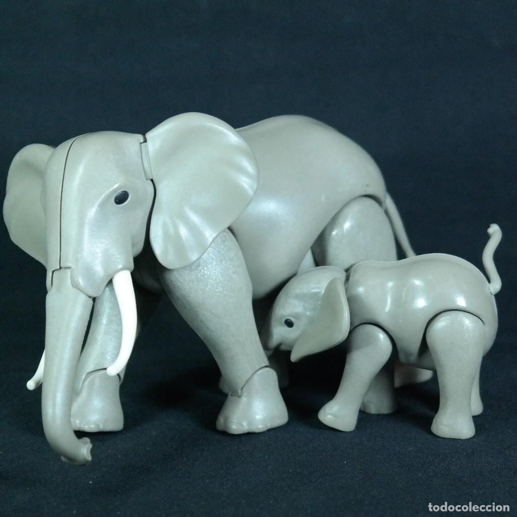 Playmobil: Playmobil elefante grande con cria ☼