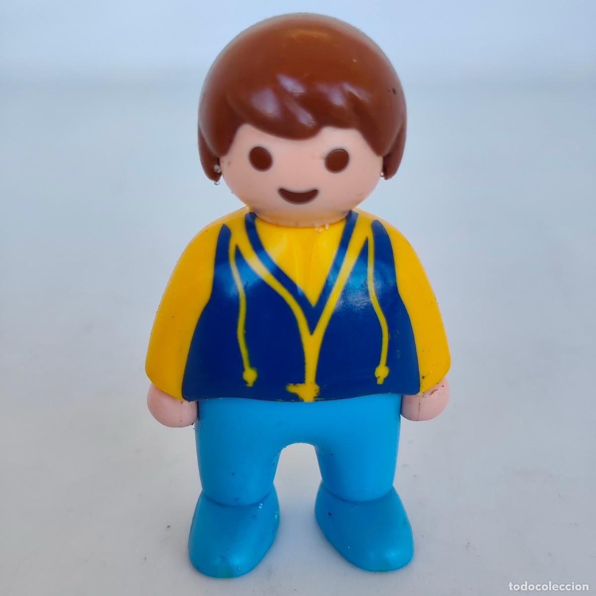 Playmobil: Playmobil 1.2.3 Ni&ntilde;os y parque infantil 6785 pie 1990