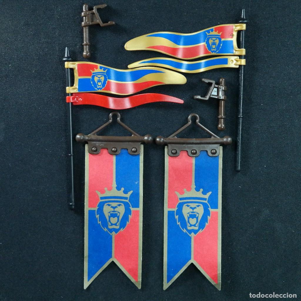 Playmobil: Playmobil estandartes y banderas medievales ☼