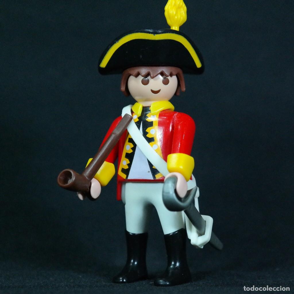 Playmobil: Playmobil soldado ingles con pipa ☼