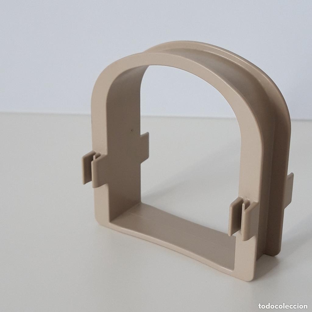 Playmobil: PLAYMOBIL ARCO GRIS JAULA DOMADOR CIRCO 4233 CONECTOR EXTENSI&Oacute;N REJAS LEONES TIGRES