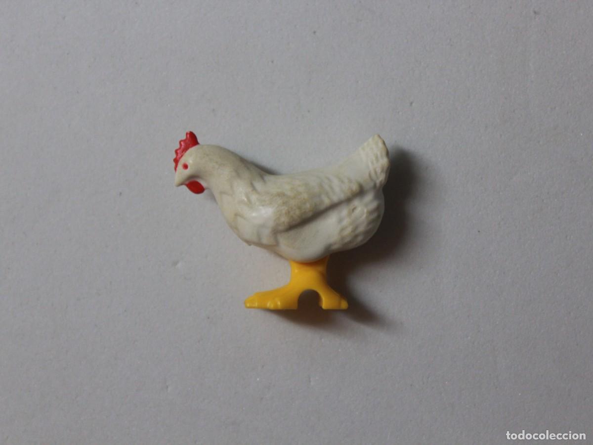 Playmobil: Accesorio playmobil gallina blanca animal granja corral