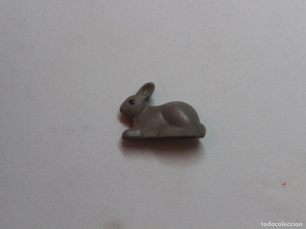 Playmobil: Accesorio playmobil conejo gris tumbado animal granja campo