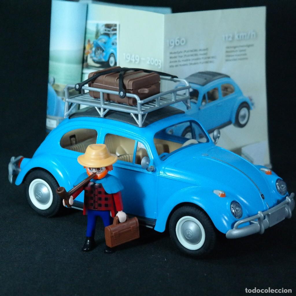 Playmobil: Playmobil coche Volkswagen escarabajo con figura ☼