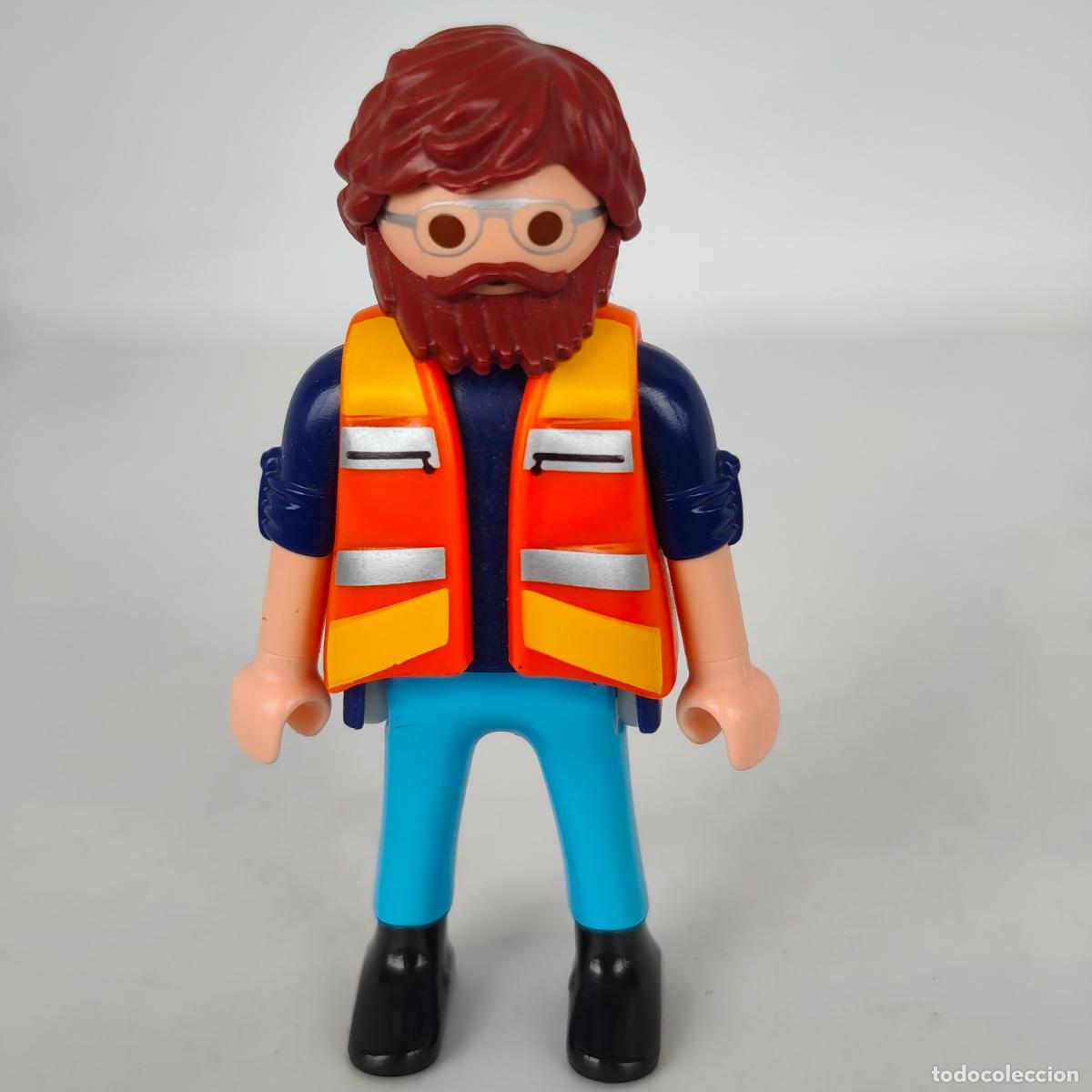 Playmobil: Figura Playmobil pie 1997 ref 5539 salvavidas socorrista salvamento marino