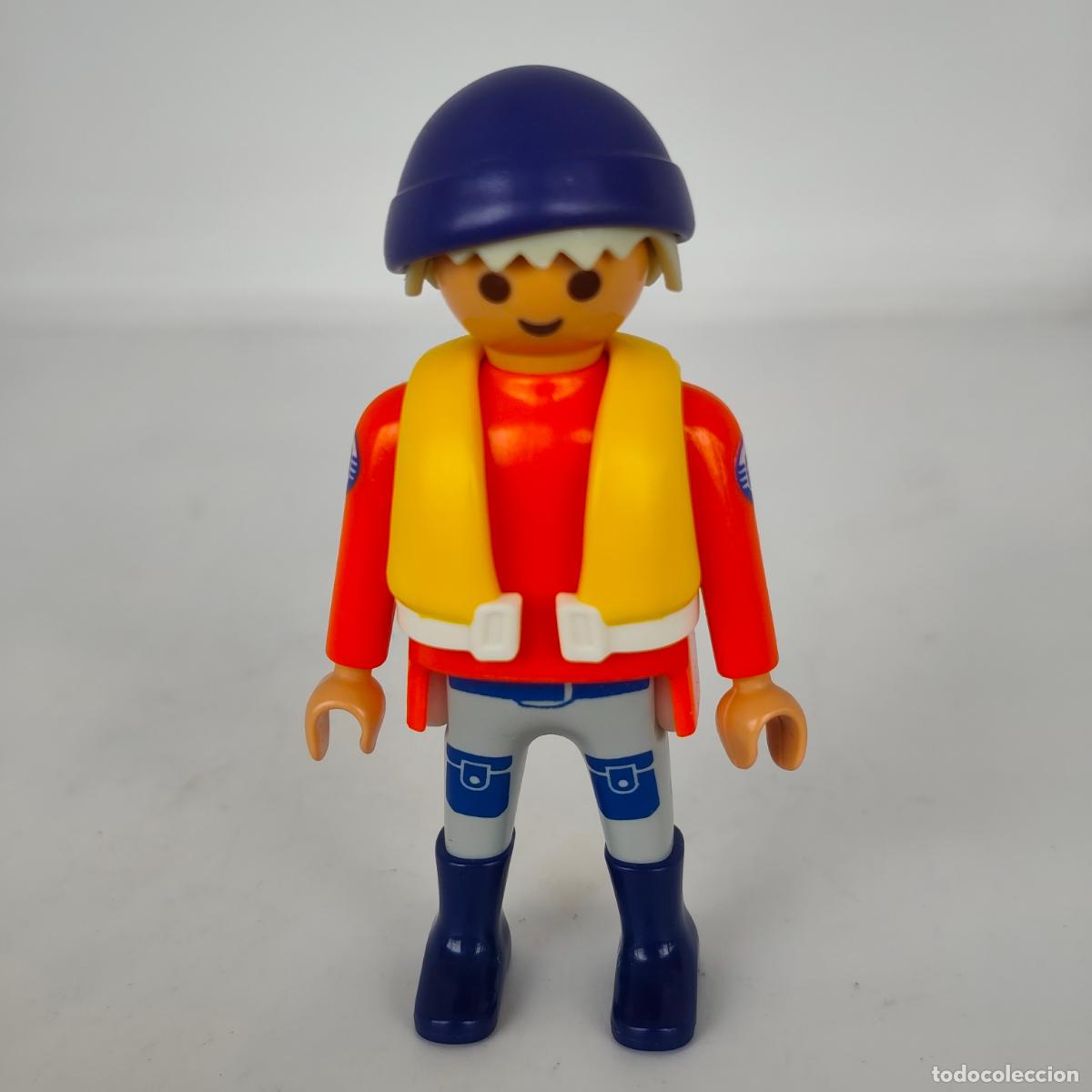 Playmobil: Figura Playmobil pie 1992 ref 5539 salvavidas socorrista salvamento marino