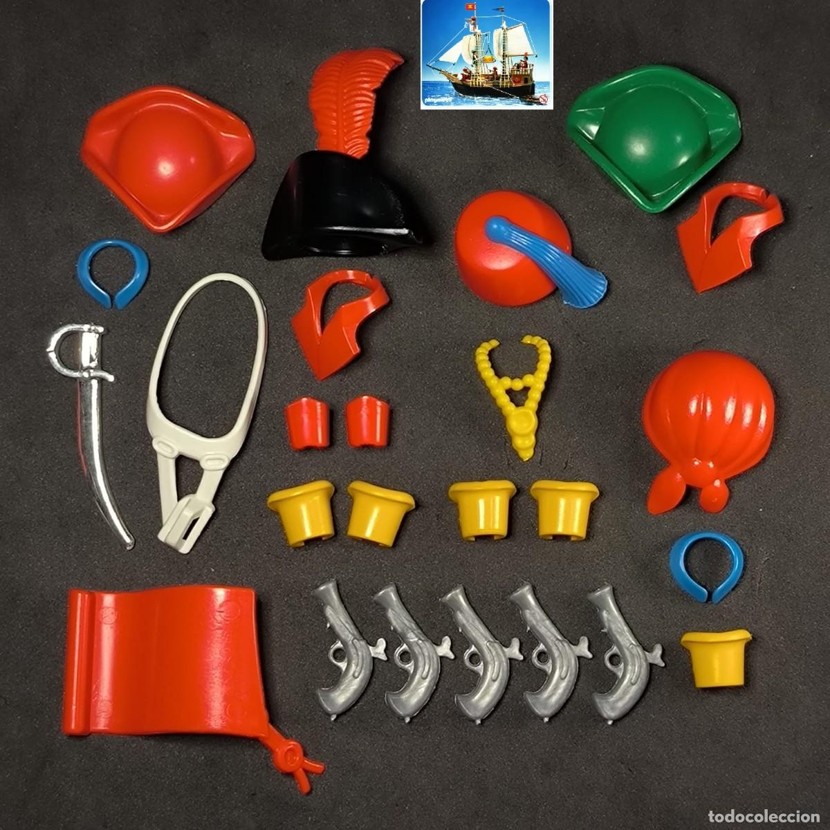 Playmobil: Playmobil accesorios de tripulacion barco pirata 3550☼
