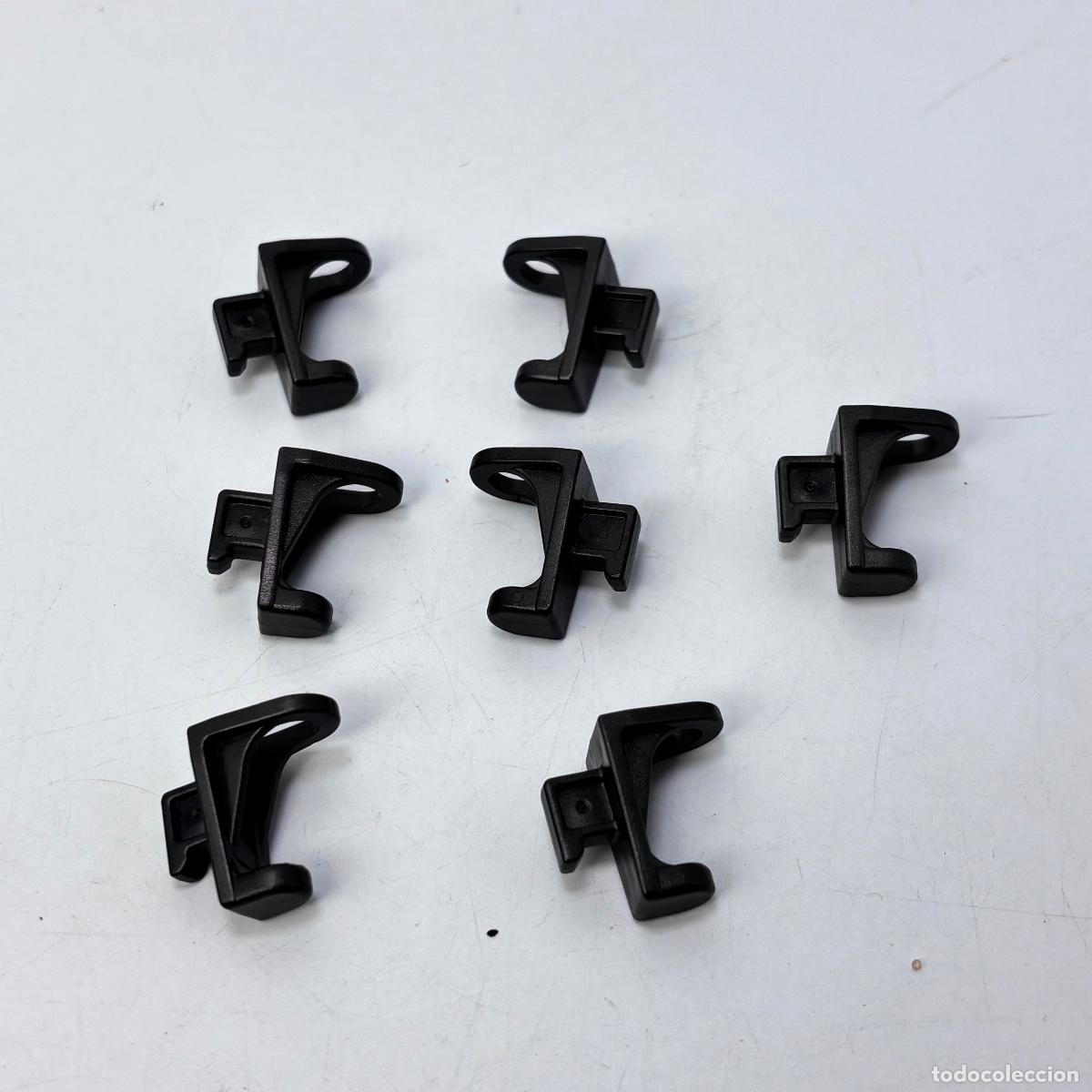 Playmobil: Playmobil lote soporte pared negra sujeci&oacute;n antorcha