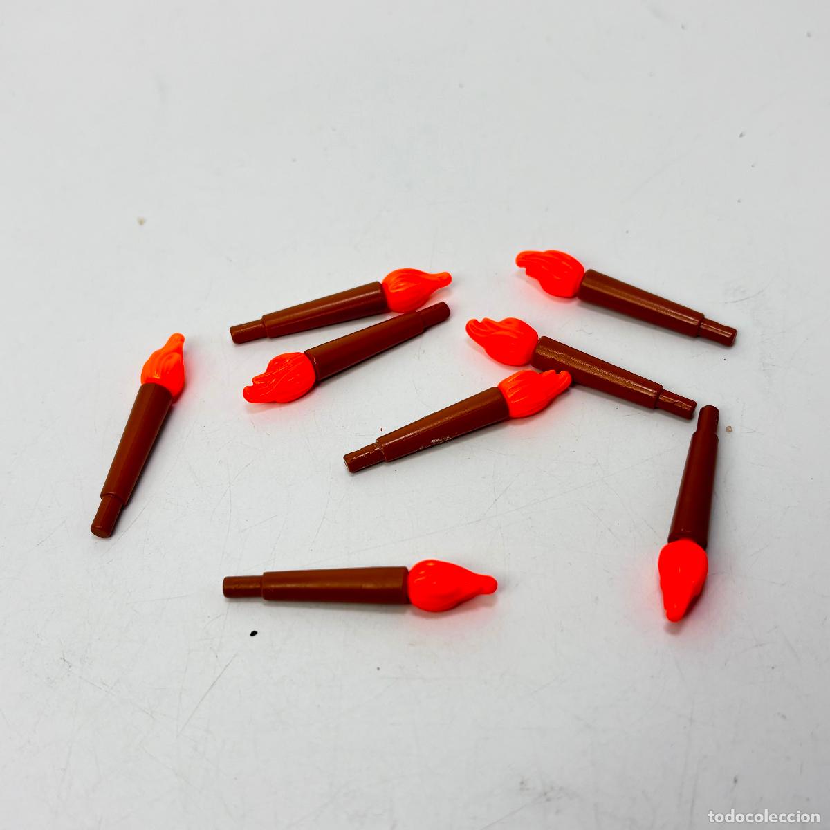 Playmobil: Playmobil lote antorcha con llama