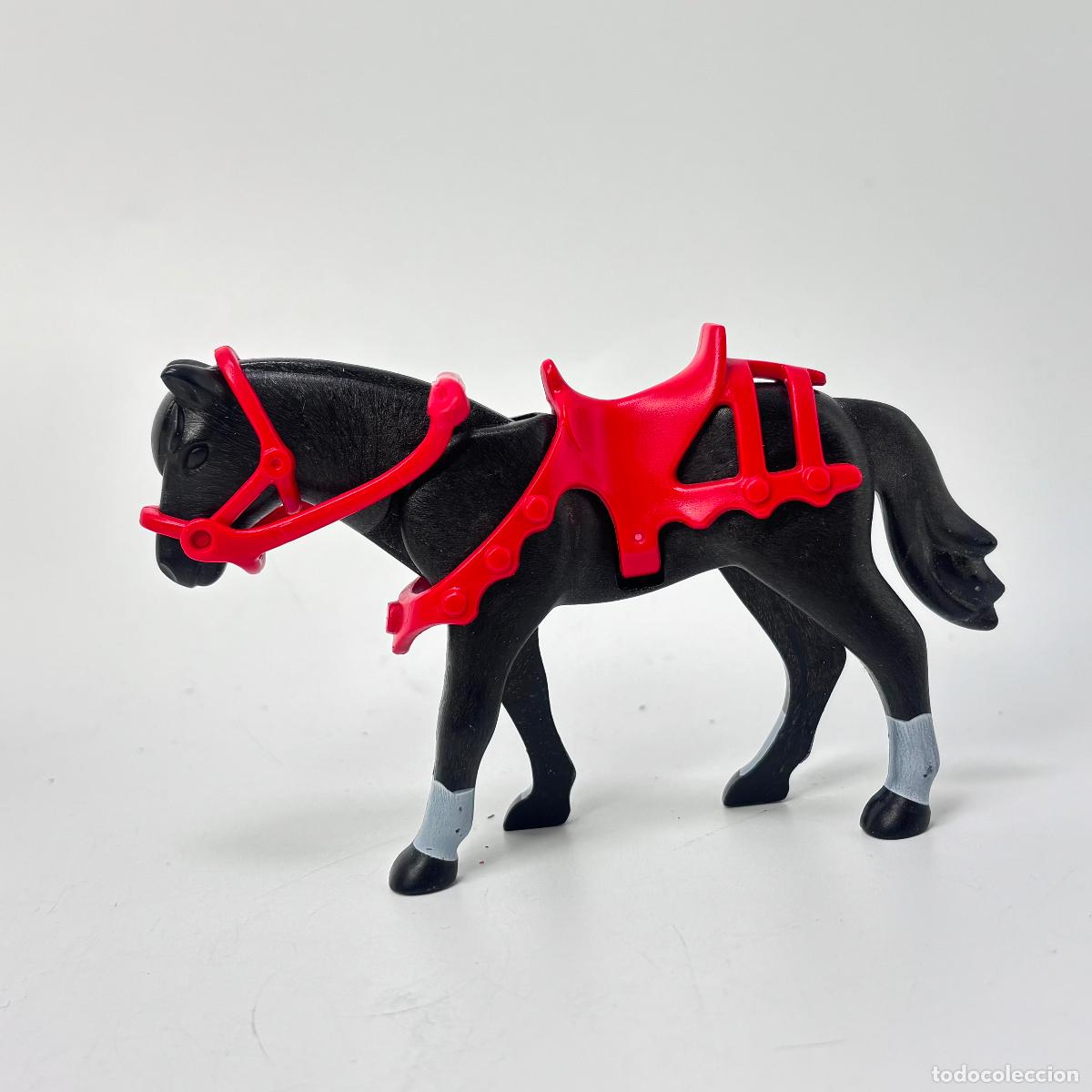 Playmobil: Playmobil caballo moderno con rienda roja