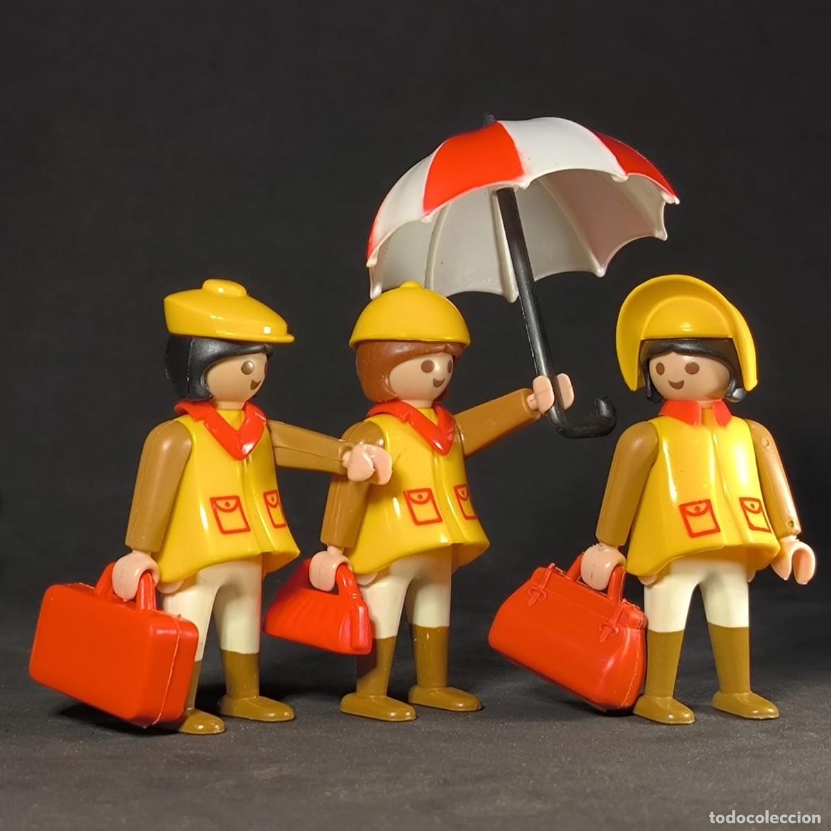 Playmobil: Playmobil mujeres Antex con paraguas ☼