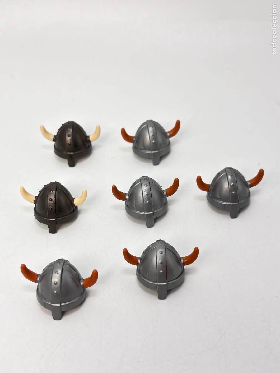 Playmobil: Playmobil lote casco soldado vikingo