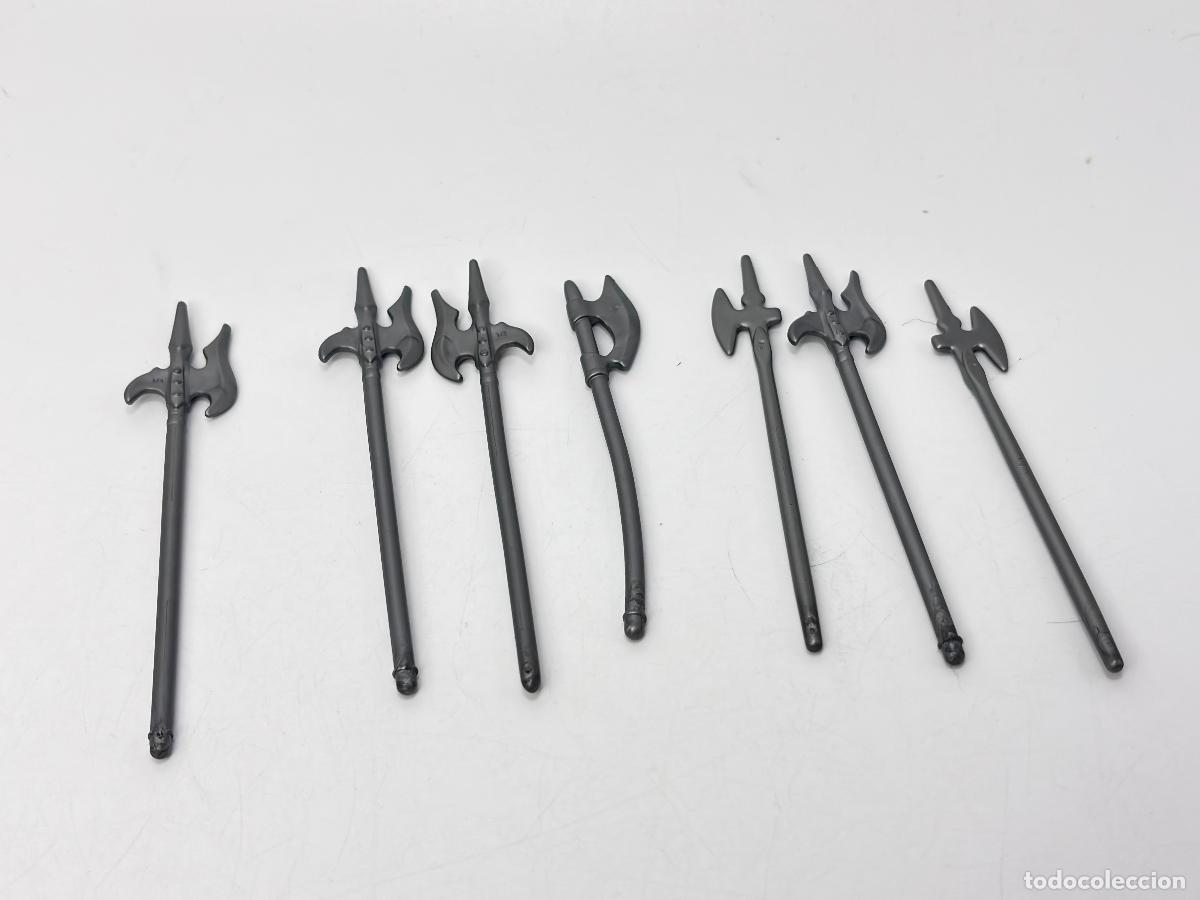 Playmobil: Playmobil lote alabarda lanza medieval