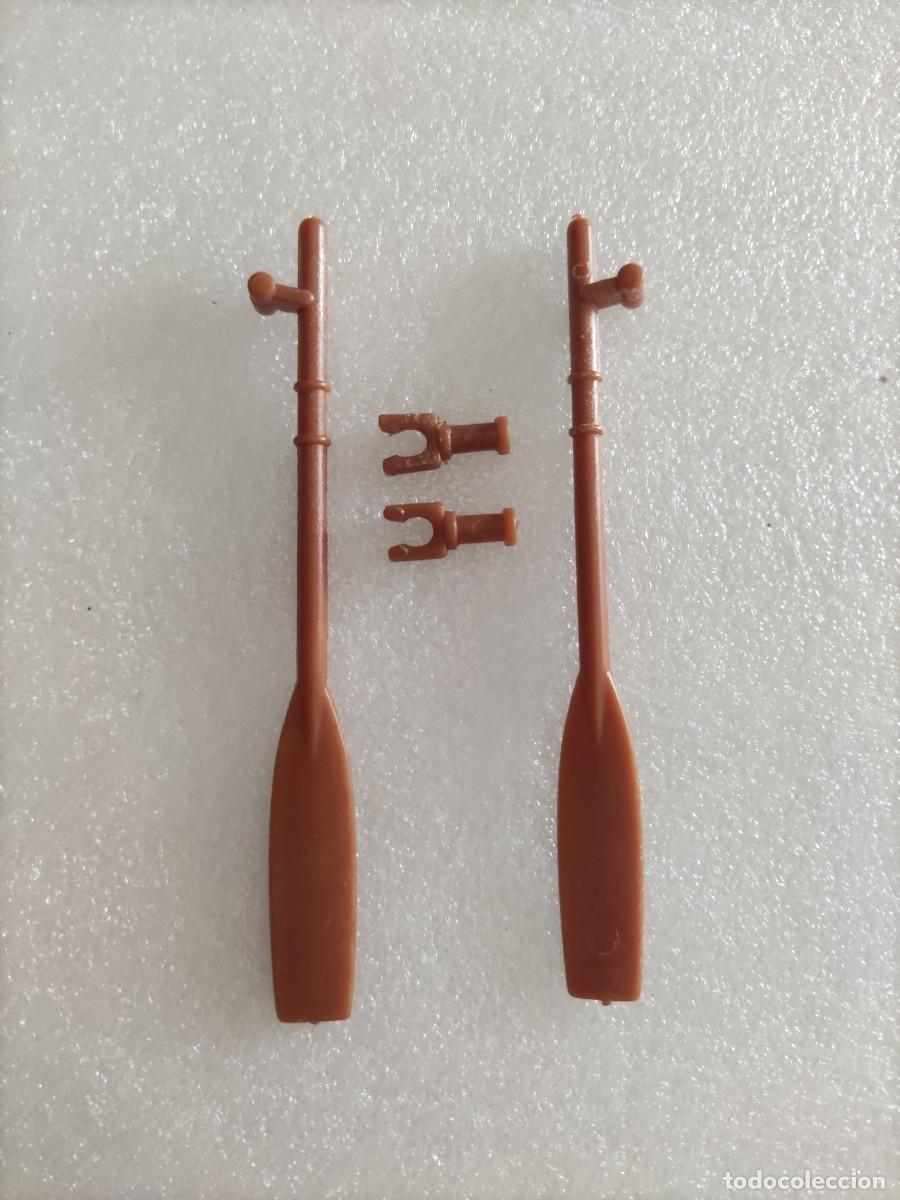 Playmobil: (B) 2 Remos + 2 enganches para remos Playmobil