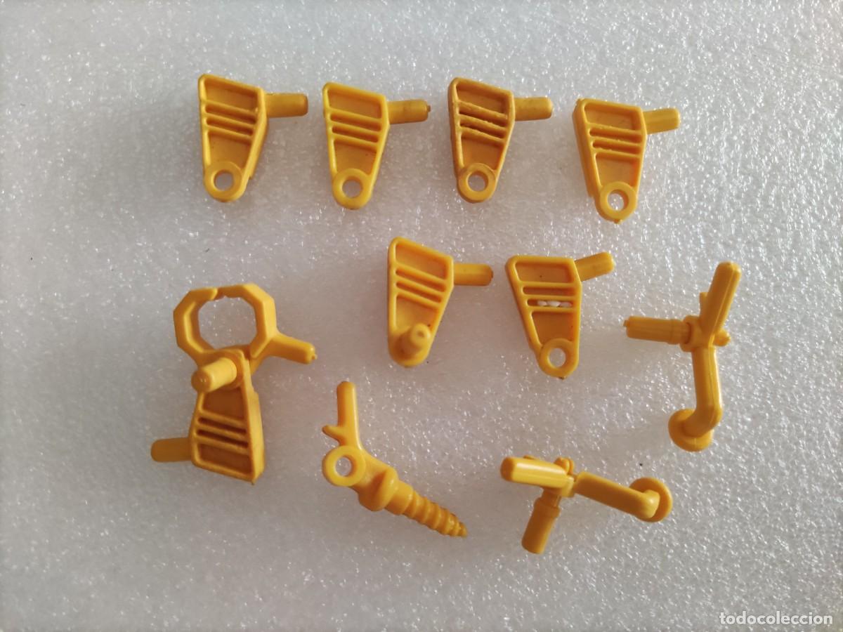 Playmobil: (B) Lote herramientas amarillas astronautas espacio Playmobil