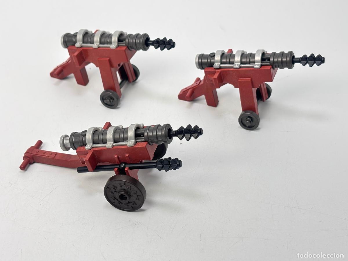Playmobil: Playmobil lote ca&ntilde;&oacute;n con proyectil