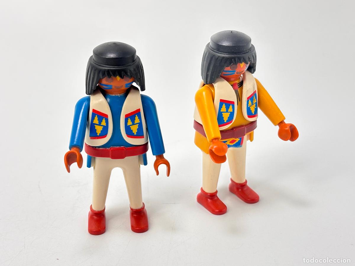 Playmobil: Playmobil lote figura indio con chaleco y cintur&oacute;n