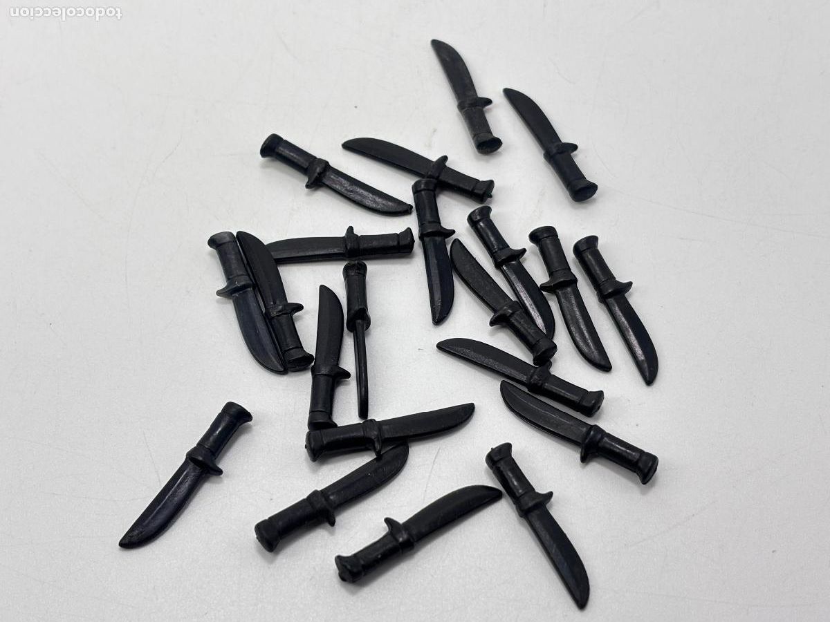 Playmobil: Playmobil lote cuchillo medieval oeste pirata