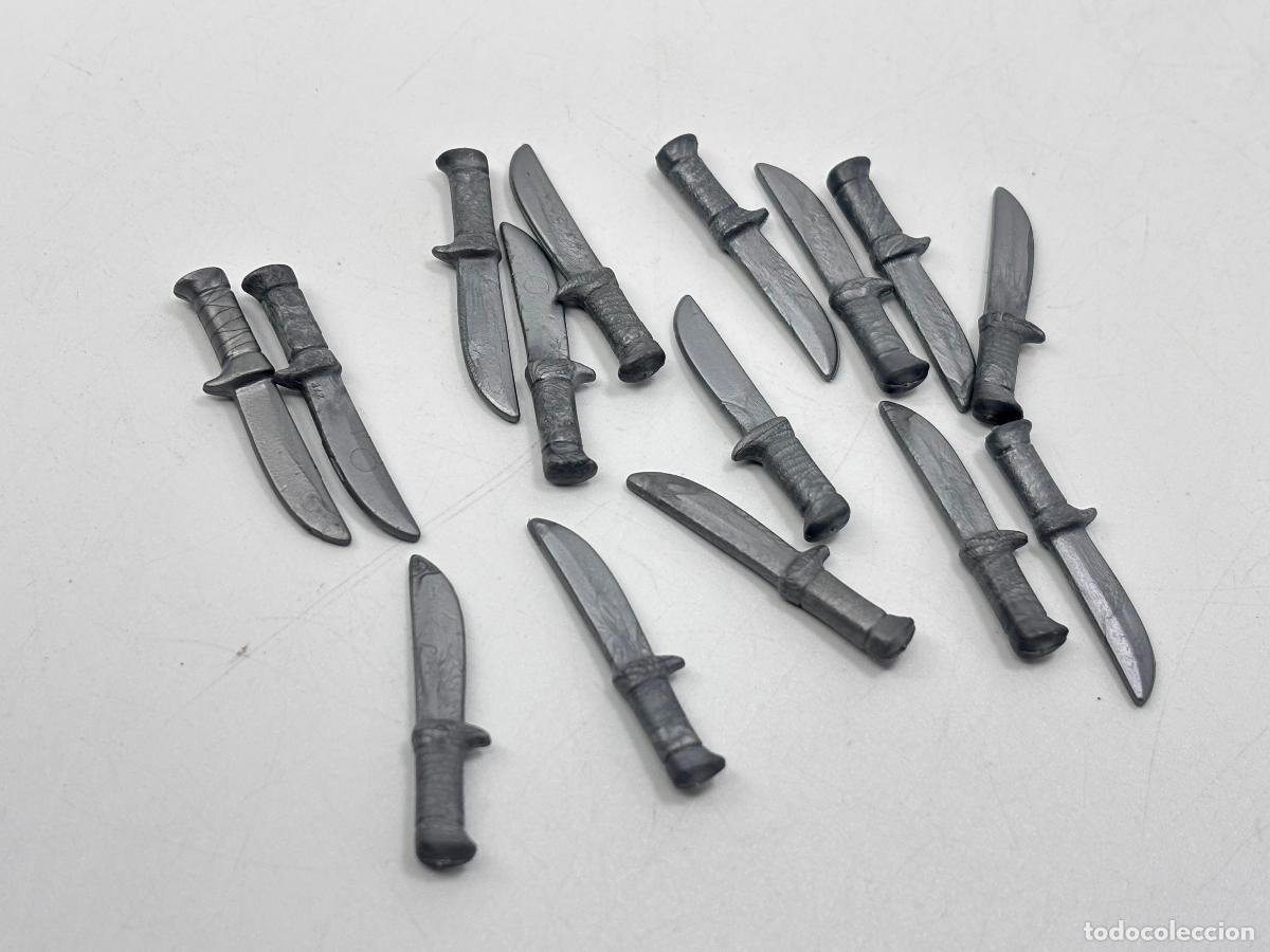 Playmobil: Playmobil lote cuchillo medieval oeste pirata