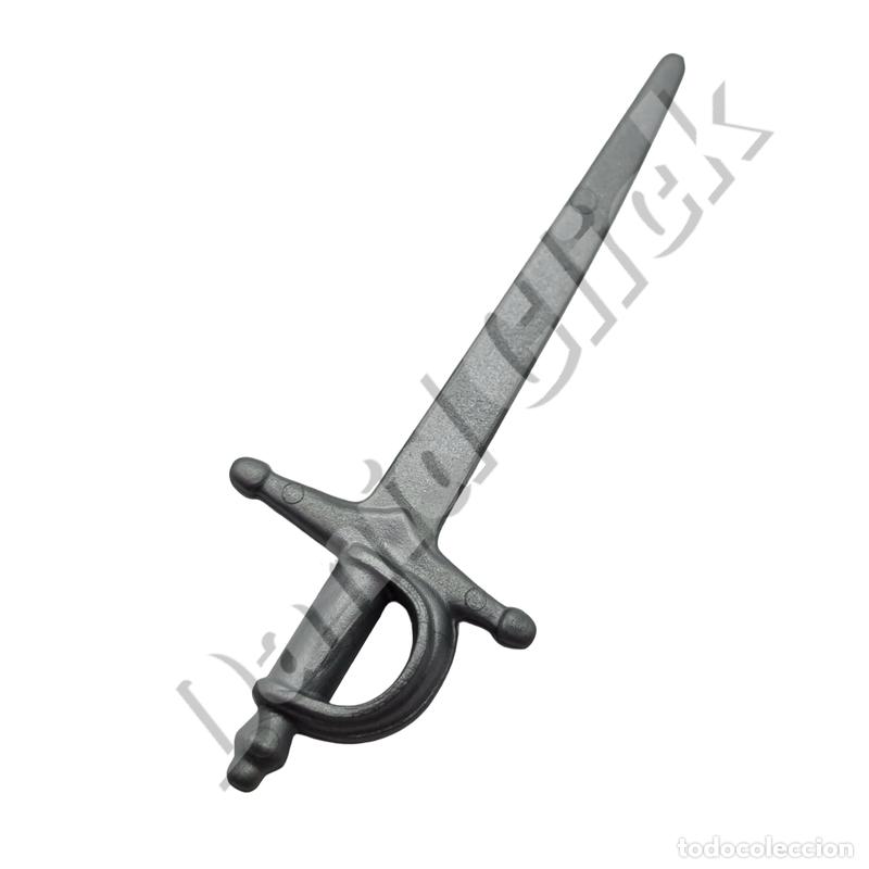 Playmobil: Playmobil Espada Florete de Mosquetero Cl&aacute;sico Color Gris Plata