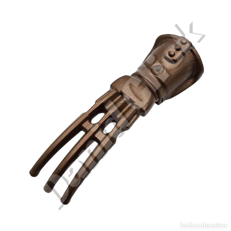 Playmobil: Playmobil Garra de Mano para Acoplar Color Marr&oacute;n Bronc