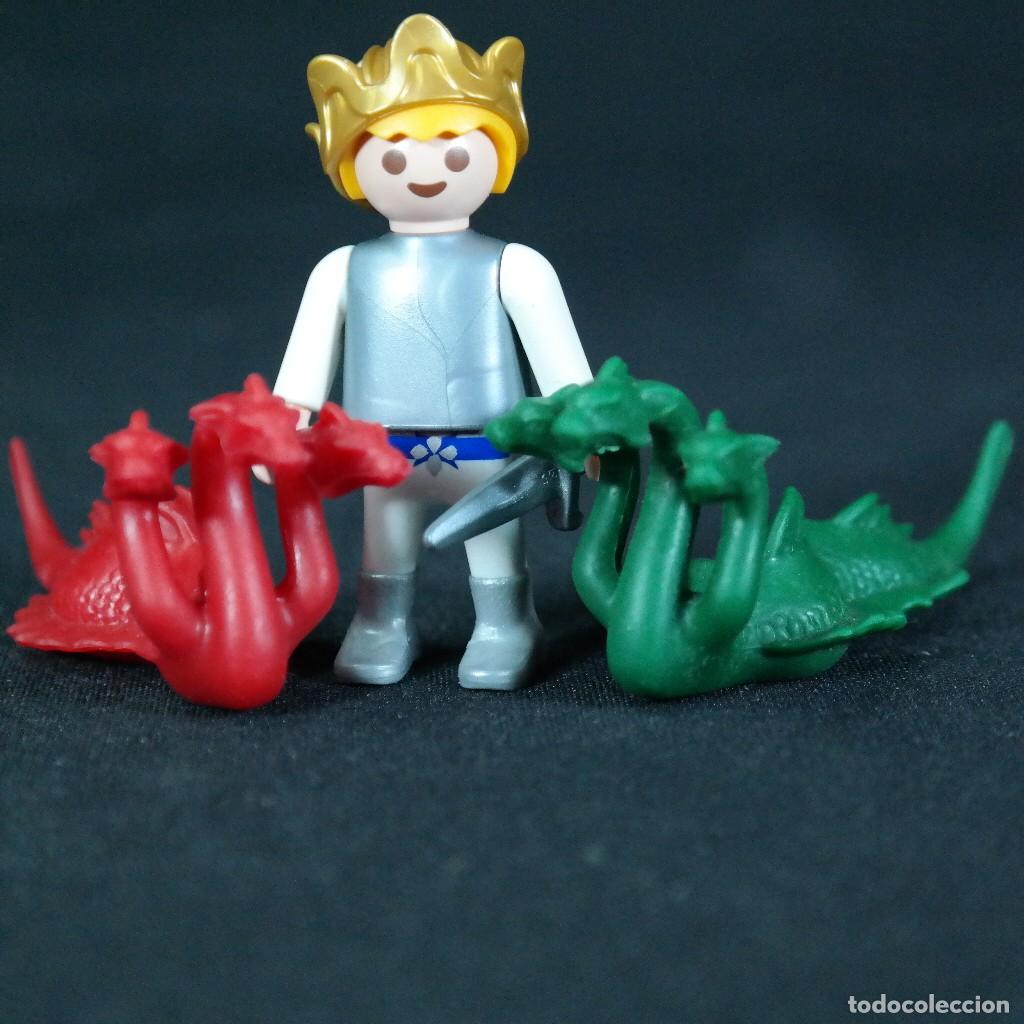 Playmobil: Playmobil nino con 2 dragones ☼