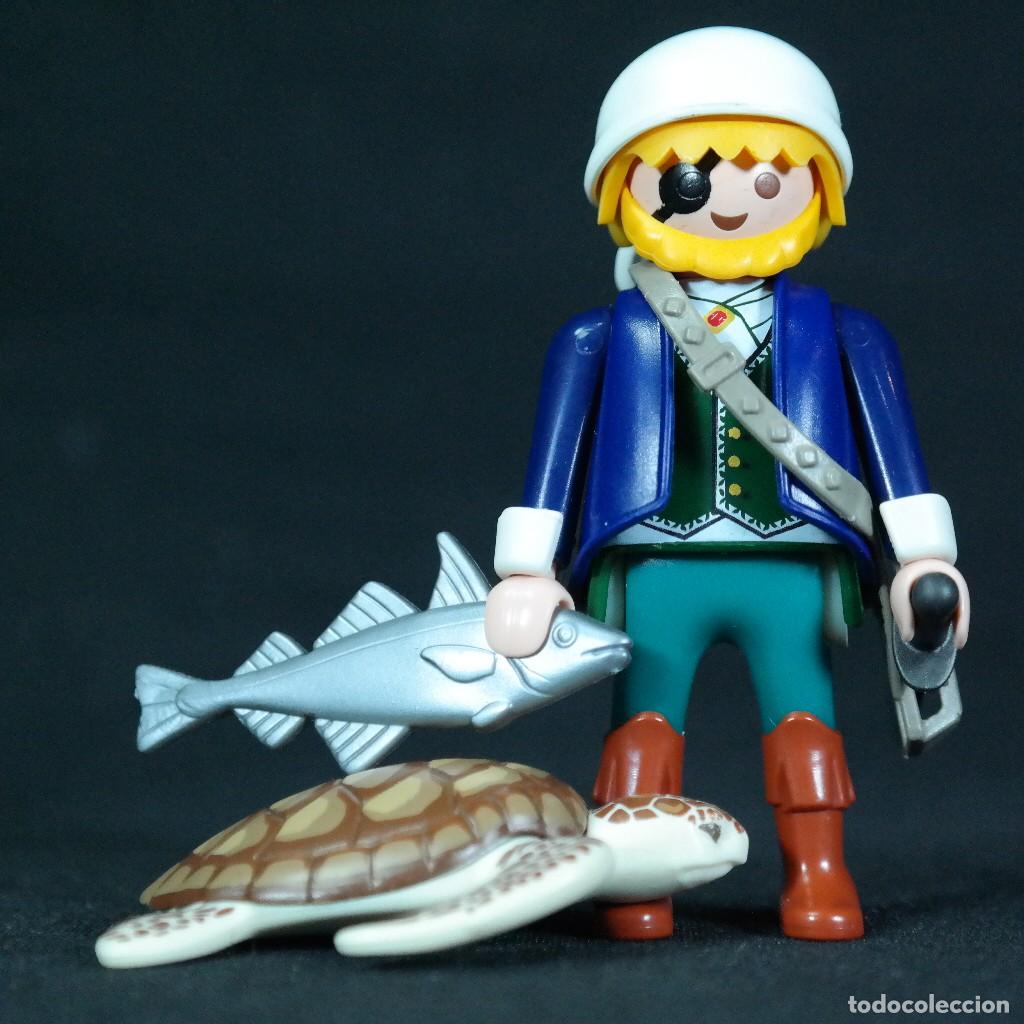 Playmobil: Playmobil pirata con tortuga☼