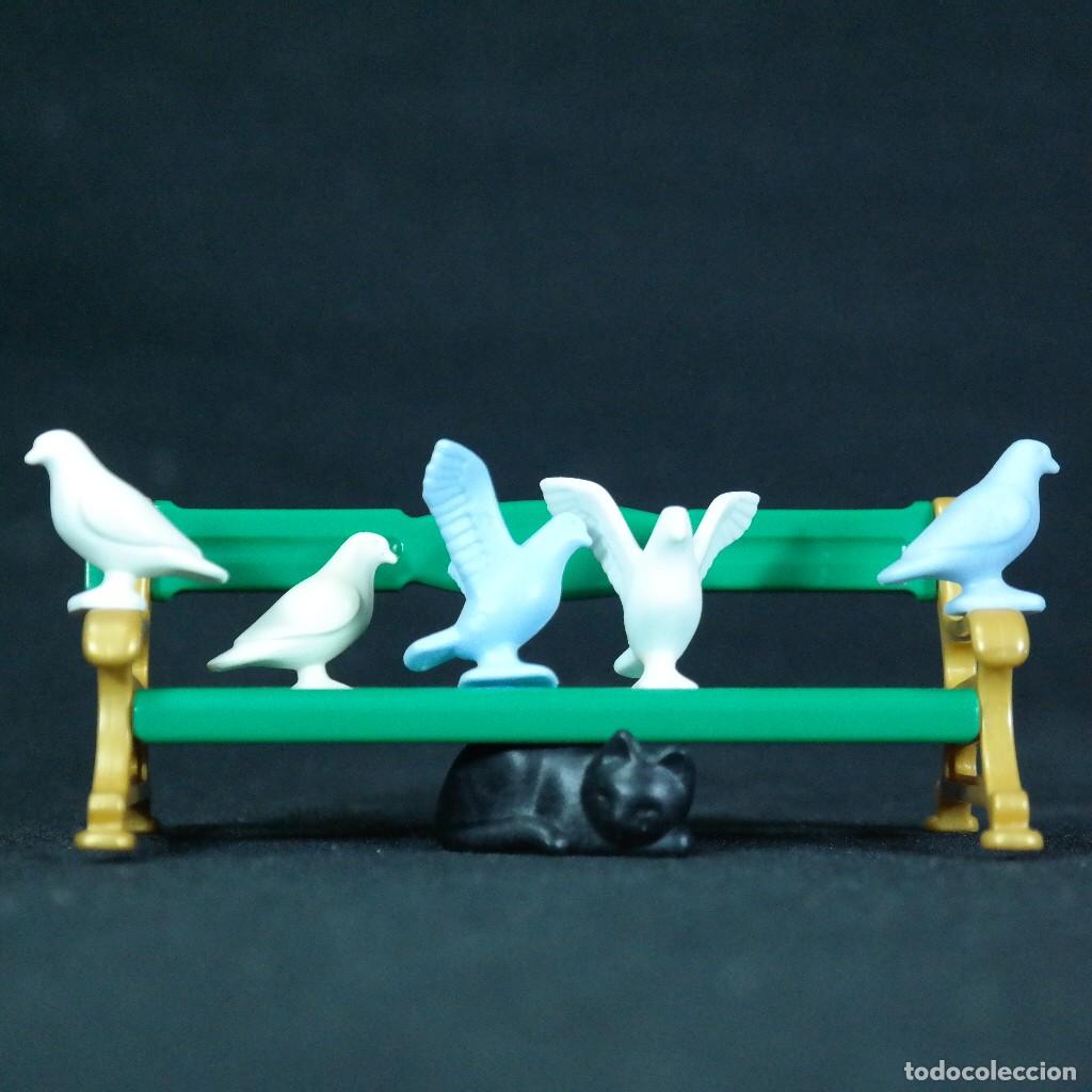 Playmobil: Playmobil banco con palomas ☼