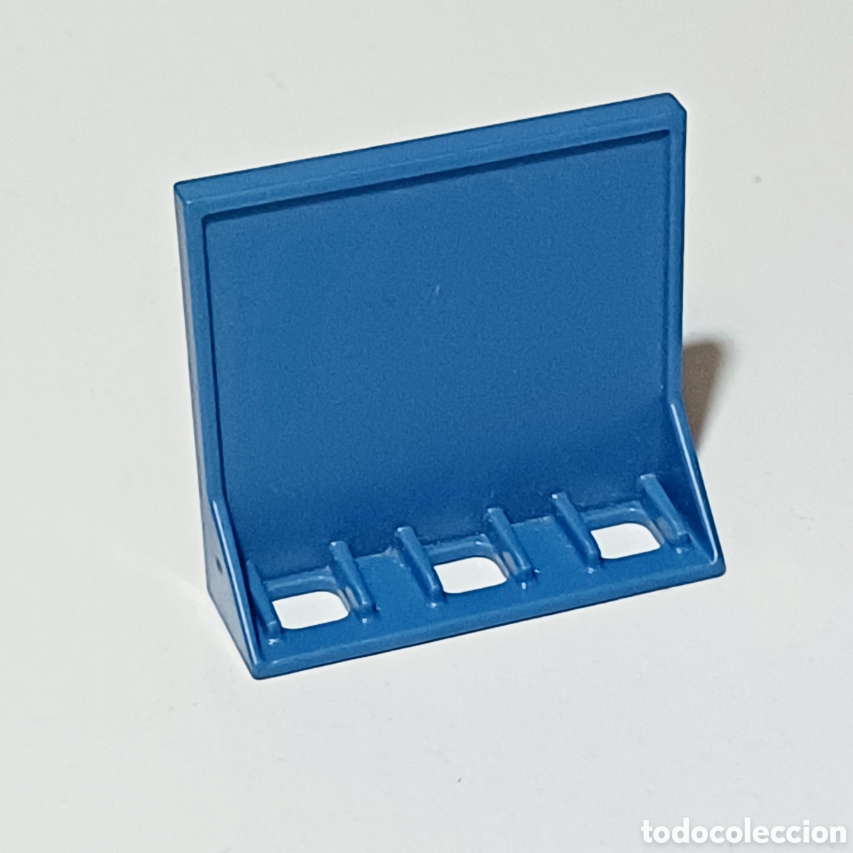 Playmobil: Pieza playmobil azul marino soporte 4,5x4,2 cm valla system X circo ref. 4230