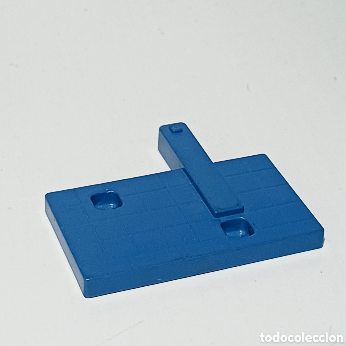 Playmobil: Pieza playmobil base soporte azul aseo ba&ntilde;o calabozo victoriano