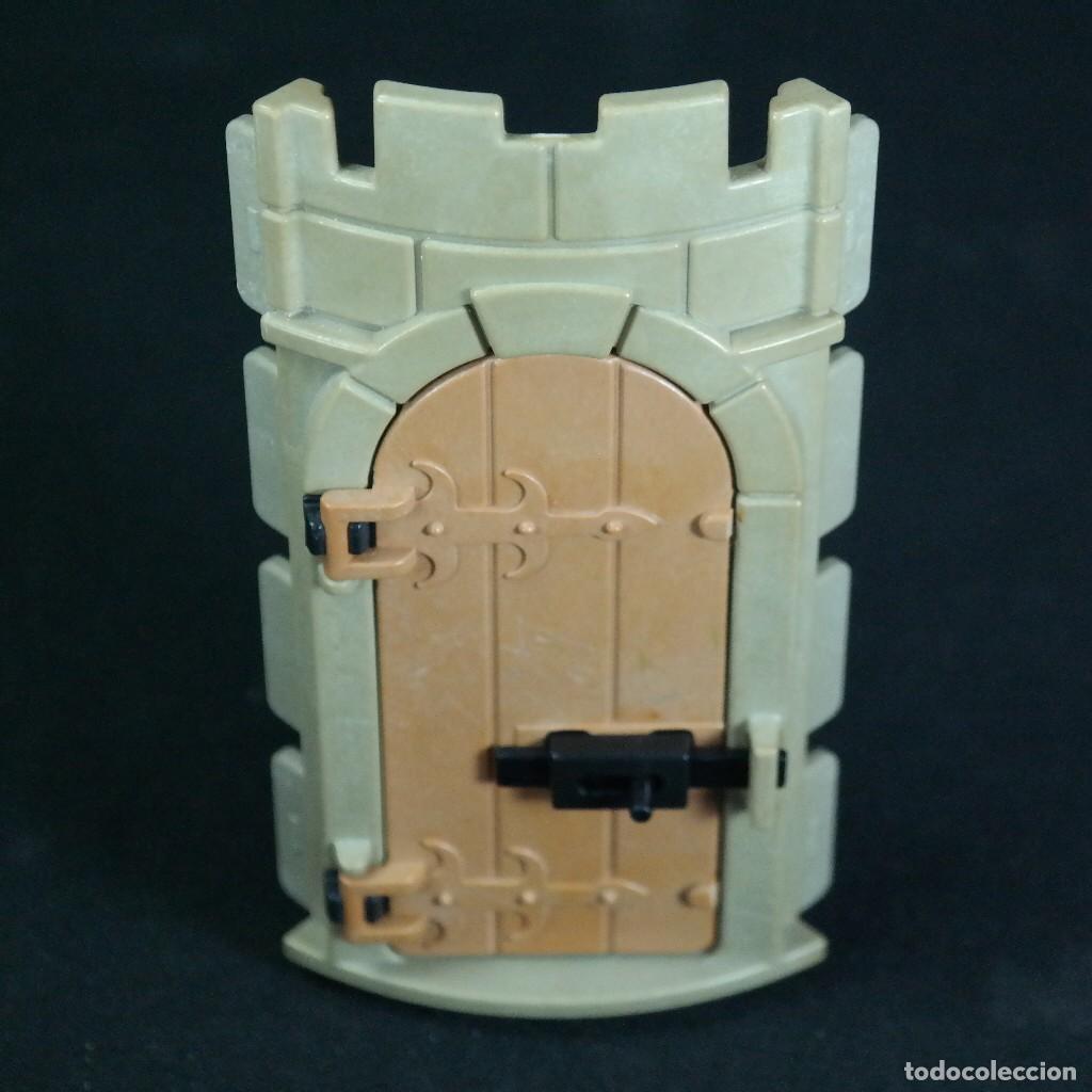 Playmobil: Playmobil pared con puerta torre circular steck ☼