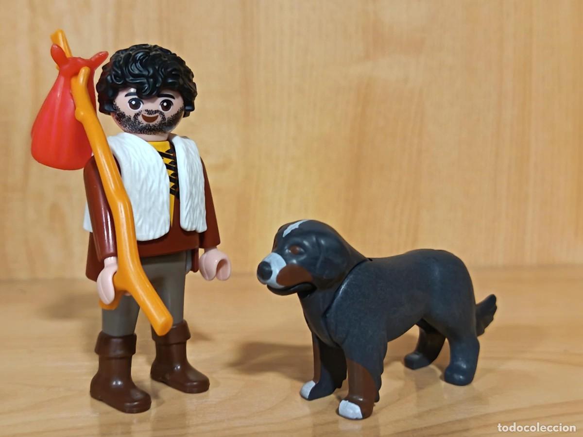 Playmobil: PLAYMOBIL BELEN ,ALDEANO CON PERRO , PEREGRINO - 22/7/26
