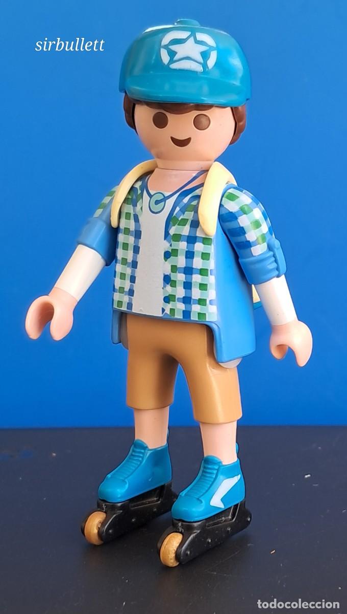 Playmobil: Figura hombre patinador. Playmobil
