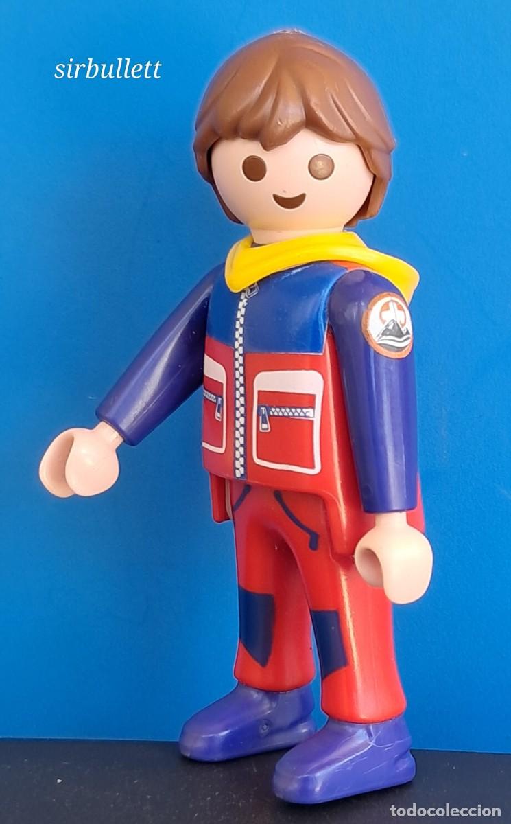 Playmobil: Figura hombre Rescatador. Playmobil
