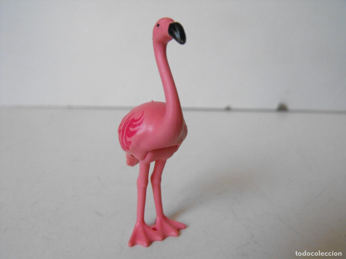 Playmobil: PLAYMOBIL. Figura de flamenco rosa.